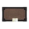 Form & Function GrassWorx Clean Machine 18 in. W X 30 in. L Black/Brown Astroturf Door Mat 10374050 - alternate 1